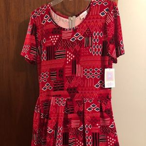 LulaRoe Amelia Dress 2xl NWT